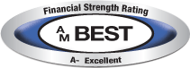 Financial strength Rating AM BEST Excellent